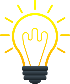 Light Bulb. Creativity idea. Solution, business strategy. png