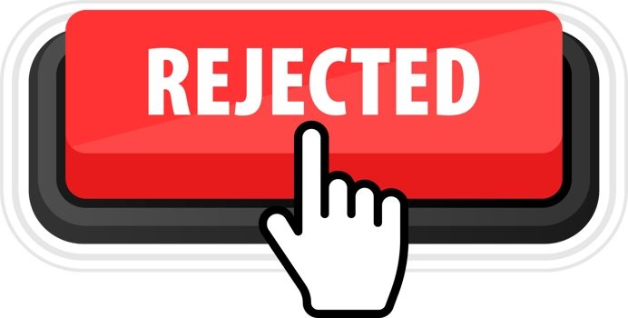 Approved rejected button, sign. Check mark, approval sign. png