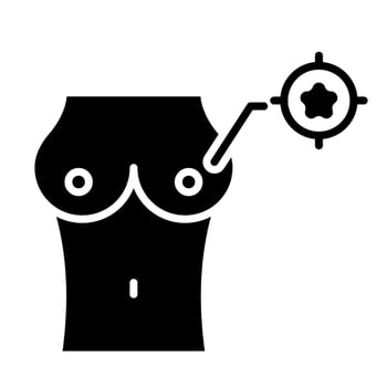 Support Cancer Patients Icon vector
