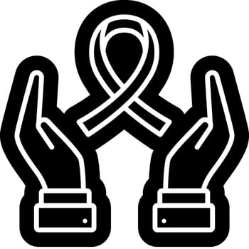 Cancer Prevention Icon vector