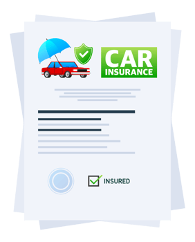 Car insurance document. Insurance policy. Auto safety concept. png
