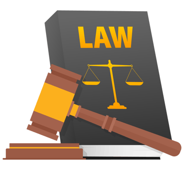 Law and justice scenes. Auction and judgment. png