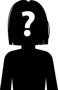 Unknown person. Incognito, Anonymous male. silhouette profile avatar. illustration. png