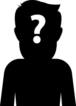 Unknown person. Incognito, Anonymous male. silhouette profile avatar. illustration. png
