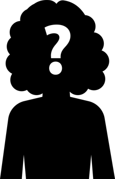 Unknown person. Incognito, Anonymous male. silhouette profile avatar. illustration. png