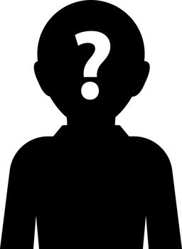 Unknown person. Incognito, Anonymous male. silhouette profile avatar. illustration. png