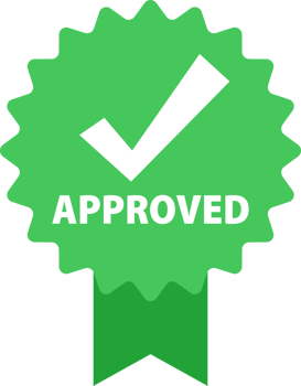 Approved and rejected label. Right and wrong button. Check mark and cross. png