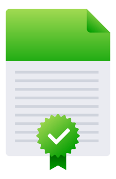 License document page. Achievement, award. stock illustration. png