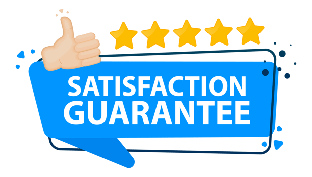 100 percent satisfaction guarantee label. Guarantee badge png