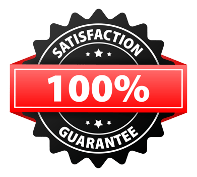 100 percent satisfaction guarantee label. Guarantee badge png