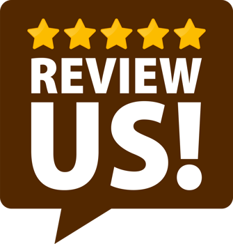 Review us. User rating label. Review and rate us stars png