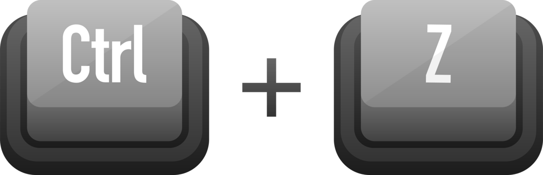 Ctrl Z Keyboard key. Shortcut keys. Hotkeys undo the last committed action png