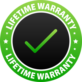 lifetime warranty label. Lifetime warranty on product quality and reliability png