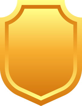 Set of shields. Protect signs. Knight award. Security label png