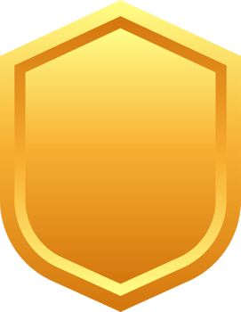 Set of shields. Protect signs. Knight award. Security label png