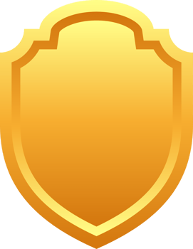 Set of shields. Protect signs. Knight award. Security label png