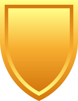 Set of shields. Protect signs. Knight award. Security label png