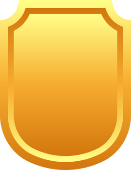 Set of shields. Protect signs. Knight award. Security label png