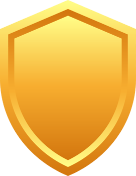 Set of shields. Protect signs. Knight award. Security label png