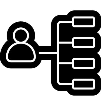 Company Command Structure Icon vector