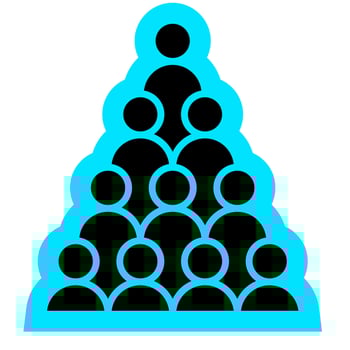 Organization Diagram Icon vector