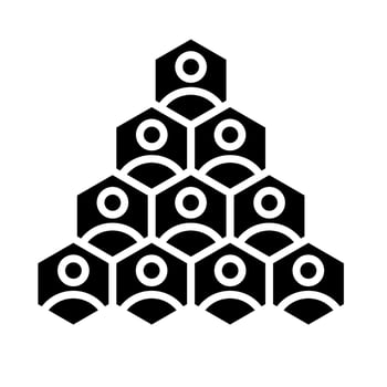 Division Chart Icon vector