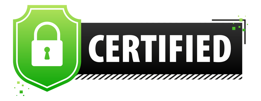 Certified Label, Official confirmation of quality and compliance with standards png