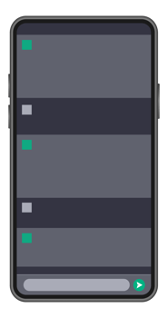 Artificial intelligence chatbot. Machine learning. Digital chat bot png