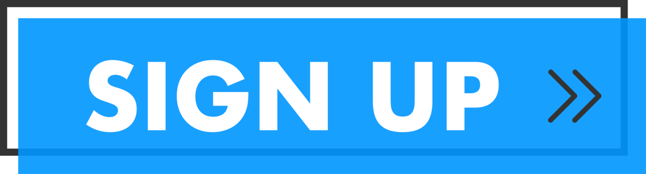 Set of Sign up button. Hand pointer clicking. Sign up web buttons png