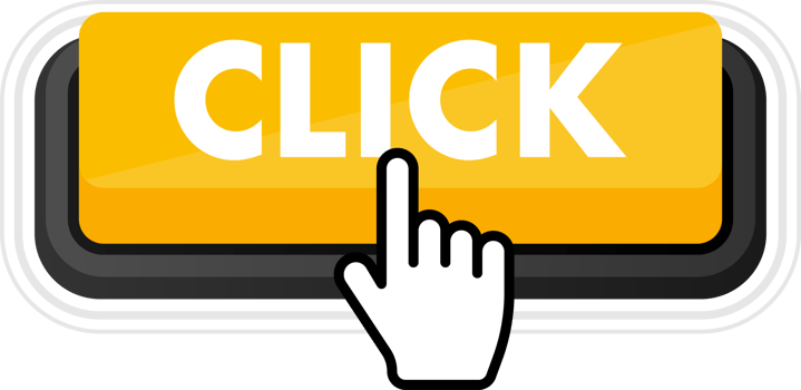 Set of Click button. Hand pointer clicking. Click web buttons png
