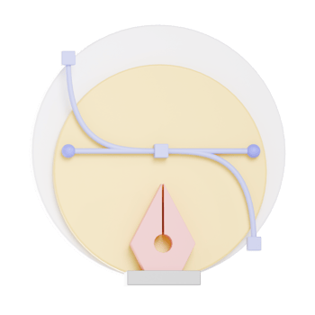 3d graphic tools illustration bazier png