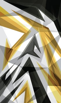 Abstract geometric modern pattern for sublimation sports jersey vector