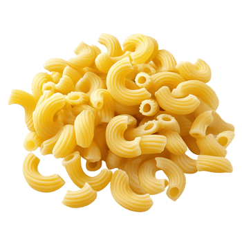 Macaroni Pasta on Transparent File png