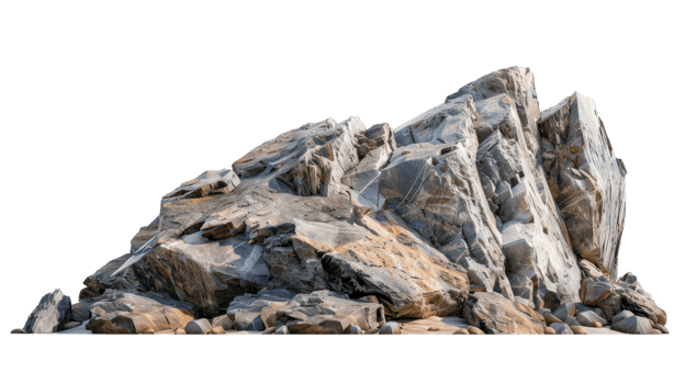Rock Mountain isolate on transparency background png