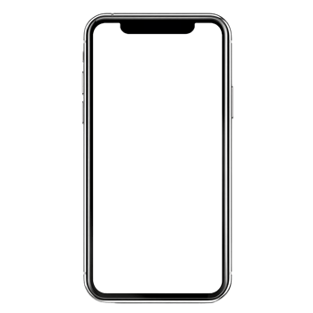 Blank smartphone mockup for showcasing app designs, advertisements, and digital content., isolated on transparent background. png