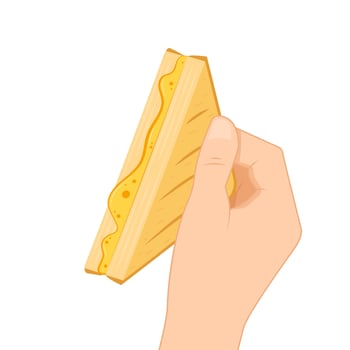 sandwich cheese . bread . wallpaper. background. cheese stretch. vector