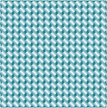 seamless pattern with shapes in green vector