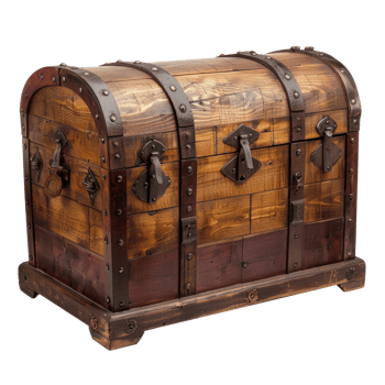 Trunk isolate on transparency background png
