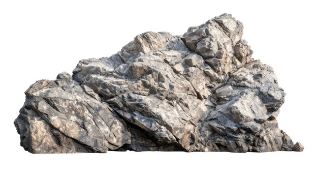 Rock Mountain isolate on transparency background png
