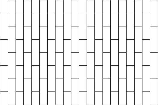 Vertical rectangle tile background. Parquet layout. Causeway texture. Ceramic or brick wall seamless pattern. Kitchen backsplash or bathroom floor decoration vector
