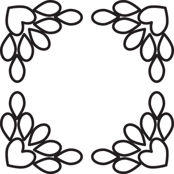 Ornamental Flower Sketch png