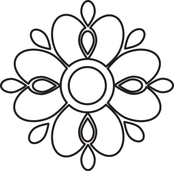Flower Decorative Sketch png