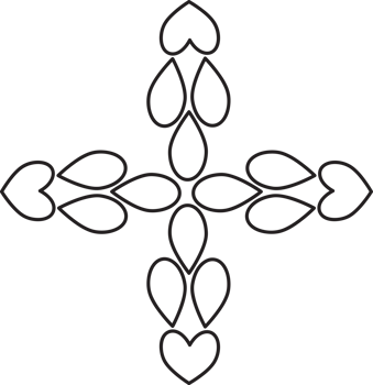 Floral Leaf Decorative Sketch png