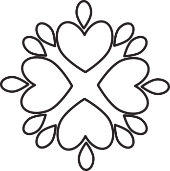 Bloom and Leaf Drawing png