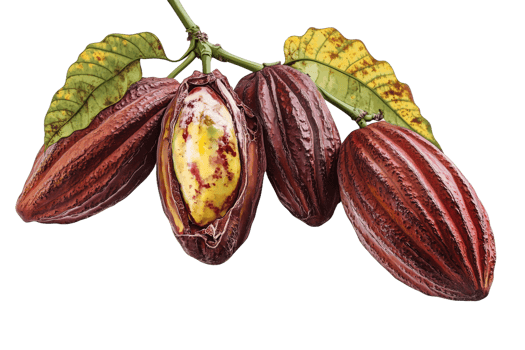 Explore the Beauty of Cocoa Pods and Their Unique Characteristics png