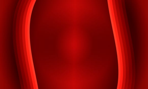 Abstract horizontal light red stripe lines background with copy space. smooth gradient red. vector