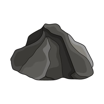 illustration of stone vector
