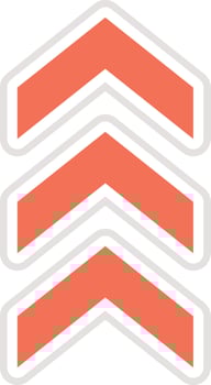 Chevron Icon Design Illustration vector