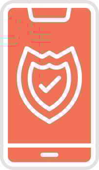 Smartphone Icon Design Illustration vector