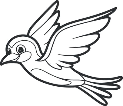 illustration of a dove vector